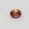 Padparadscha Sapphire-5.58X4.50mm-0.79CTS-Oval